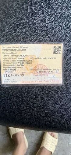 Honda Spasy nhâp HQCN xe cop chinh chu bs vip