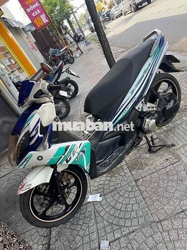 Yamaha Nouvo 5 Fi Trắng Xanh Đen biển số thành phố