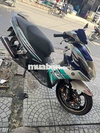 Yamaha Nouvo 5 Fi Trắng Xanh Đen biển số thành phố