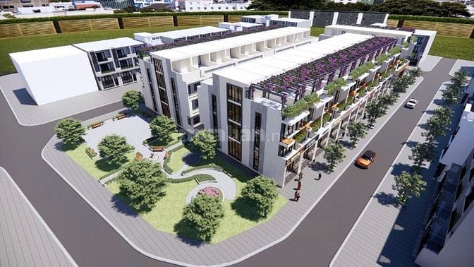 Khu nhà phố thương mại (27 căn) đường Nguyễn Văn Tiết, 1 trệt 2 lầu