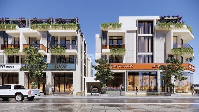 Khu nhà phố thương mại (27 căn) đường Nguyễn Văn Tiết, 1 trệt 2 lầu