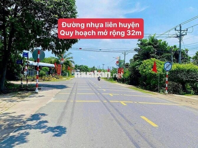 ĐẤT THỎ CƯ TP.HCM 281m2 GIÁ CHỈ 620 TRIỆU MẶT TIỀN ĐƯỜNG NHỰA 32M