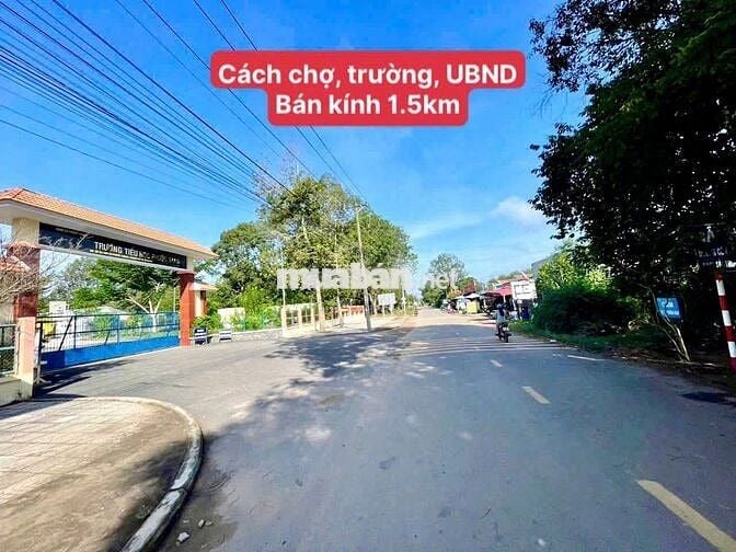 ĐẤT THỎ CƯ TP.HCM 281m2 GIÁ CHỈ 620 TRIỆU MẶT TIỀN ĐƯỜNG NHỰA 32M