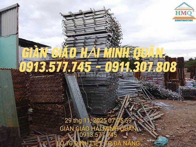 Thanh lý Giàn Giáo, mâm giàn giáo, cây chống tăng