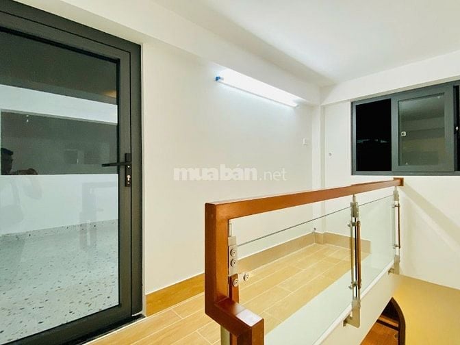 Nhà 5,2 x 8 đúc 1 trệt 1 lững 2 lầu hẻm 5m Dương Quảng hàm p6 gòvấp 