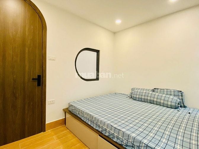 Nhà 5,2 x 8 đúc 1 trệt 1 lững 2 lầu hẻm 5m Dương Quảng hàm p6 gòvấp 