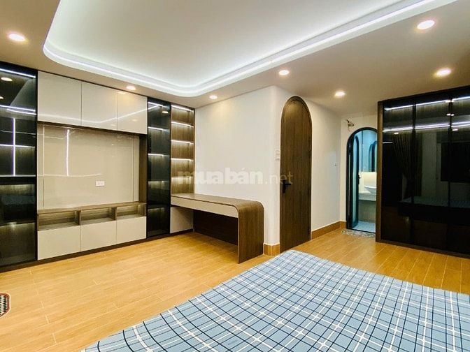 Nhà 5,2 x 8 đúc 1 trệt 1 lững 2 lầu hẻm 5m Dương Quảng hàm p6 gòvấp 