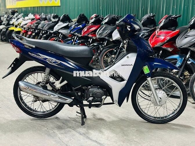 XE MÁYTHANH TÙNG_WAVE A 110 XANH TÍM ĐỘ ĐÈN