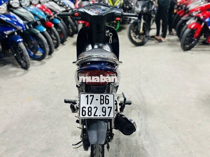 XE MÁYTHANH TÙNG_WAVE A 110 XANH TÍM ĐỘ ĐÈN