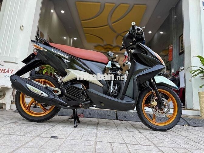 Yamaha Luvias 125cc Đen Xám Xanh