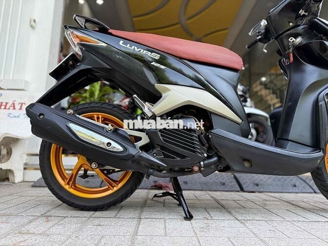 Yamaha Luvias 125cc Đen Xám Xanh