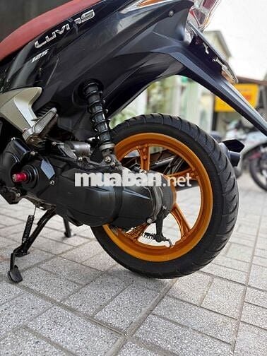 Yamaha Luvias 125cc Đen Xám Xanh