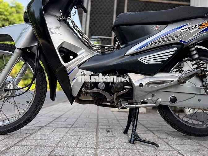 Honda Wave 100cc Bạc Đen