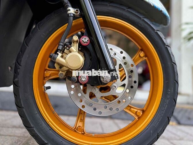 Yamaha Luvias 125cc Đen Xám Xanh