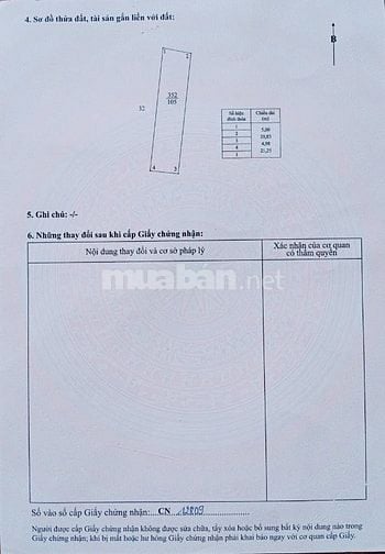 Chính Chủ Cần Bán Gấp Lô Đất Hựu Thạnh – Long An Chỉ 800 triệu