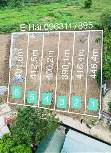 400-450m2 giá hơn 4 triệu/m2 Lương Sơn, Hòa Bình