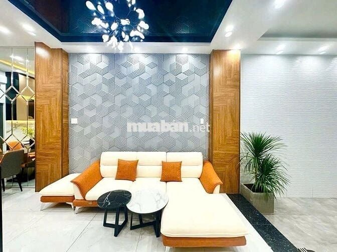 BÁN NHÀ MỚI 4 T- HXH 6M- DT  60M2- HTP- HÀNG XÓM QUẬN 7- GIÁ HƠN 6 TỶ.