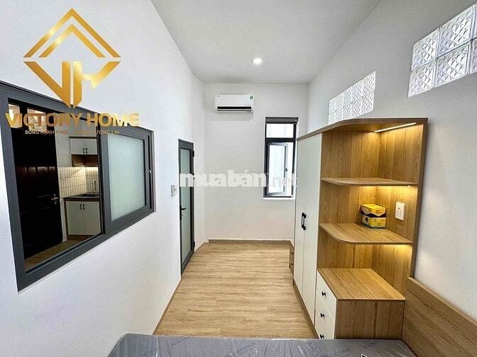 1 Phòng Ngủ - 40m2 - Full Nội Thất - Máy Giặt Riêng- Khu Sân Bay