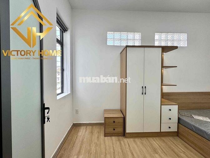 1 Phòng Ngủ - 40m2 - Full Nội Thất - Máy Giặt Riêng- Khu Sân Bay