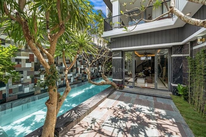 Cho thuê villa 4PN có hồ bơi full nội thất sang có cả phòng 2 giường