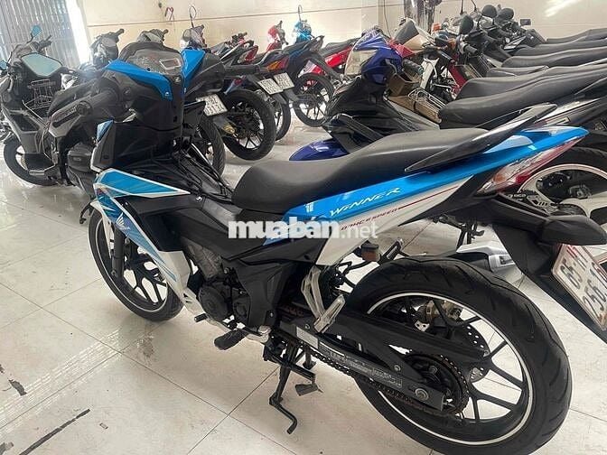 Honda Winner V1 Xanh trắng