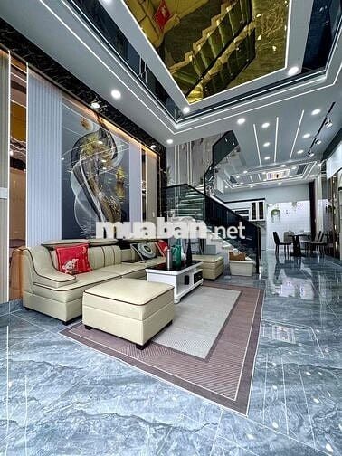 Nhà 2 lầu xây mới full nội thất sân xe hơi 4pn 1/ Thạnh xuân 43