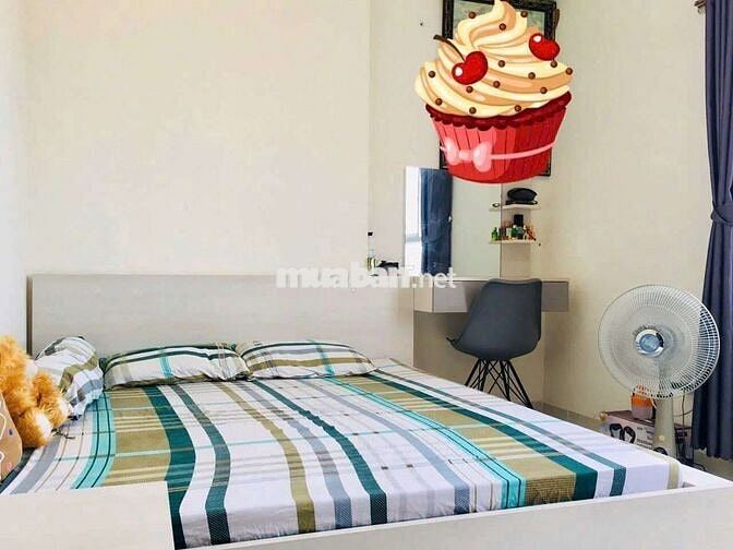 chung cư Khang Gia, Phan Huy Ích, GV: 6,5tr, 2p ngủ,máy lạnh, ban công