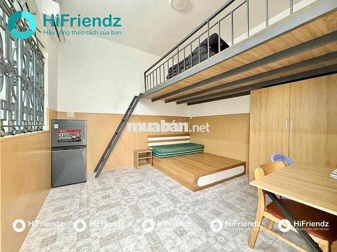 Căn Hộ Duplex Tách Bếp - 30m2 - Ban Công - Full Nội thất- Tân Bình