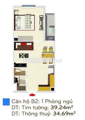 Căn hộ full nội thất chung cư Vĩnh Lộc A D’gold