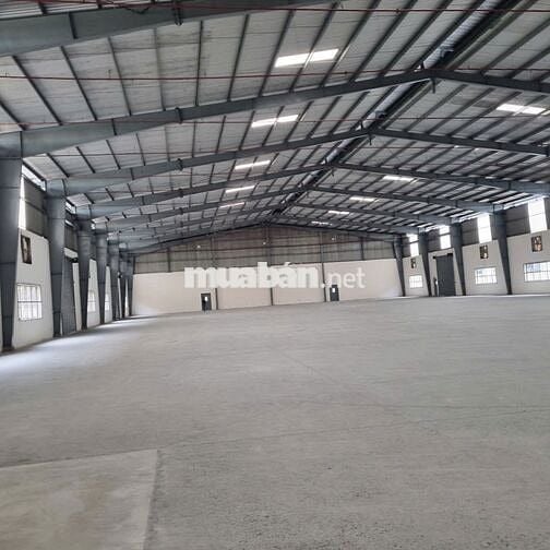 Cho thuê xưởng CCN Tân An, Long An (Tây Ninh), KV: 11000m2, X: 7000m2