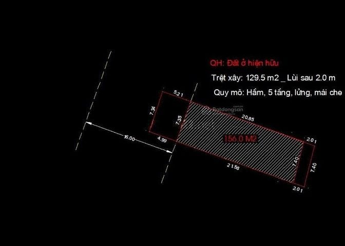 BÁN 208m đất giá 11.5 tỷ gần chợ Tân lập và Nguyễn duy trinh