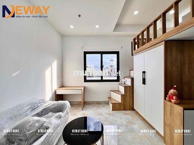 Duplex cửa sổ trời siêu mát, máy giặt riêng, full NT ngay Đầm Sen