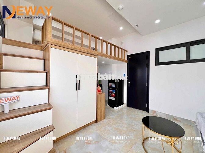 Duplex cửa sổ trời siêu mát, máy giặt riêng, full NT ngay Đầm Sen