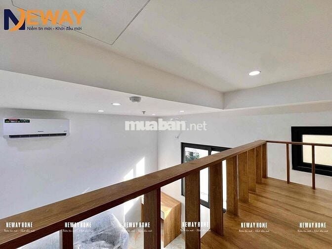Duplex cửa sổ trời siêu mát, máy giặt riêng, full NT ngay Đầm Sen