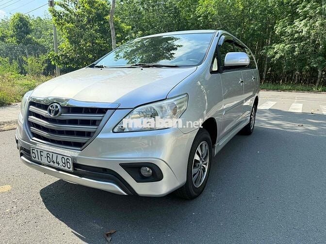 Toyota Innova 2016 2.0E -chuẩn xe gia đình