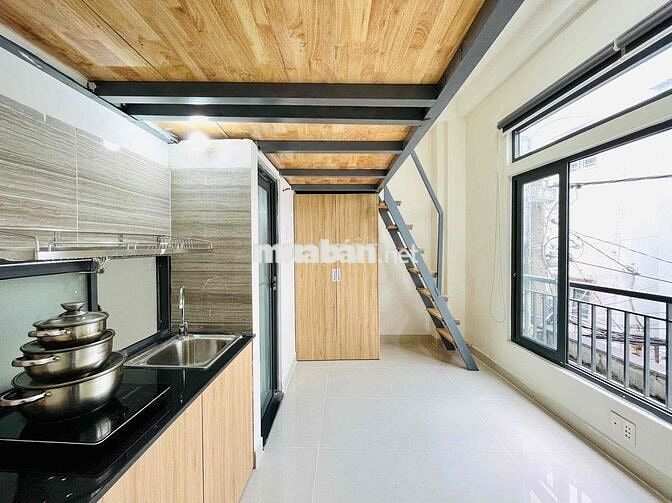 Khai Trương Căn Hộ Có Gác Full Nội Thất Ngay ĐH Văn Lang,Cách Chợ 100m