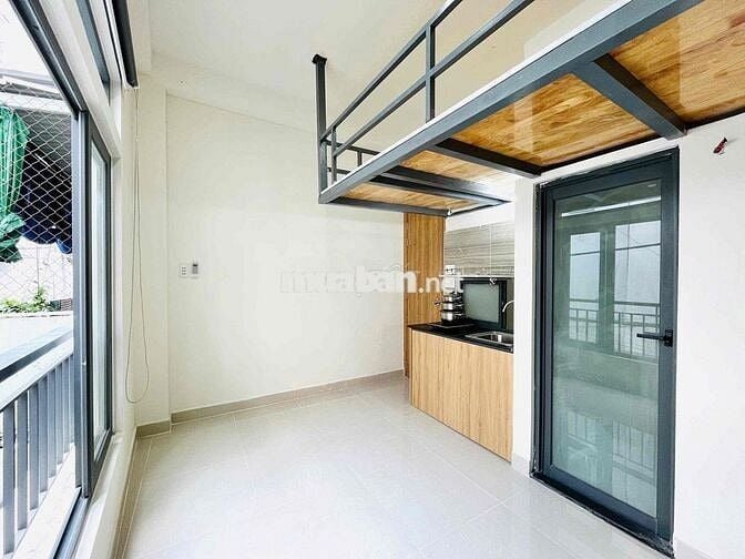 Khai Trương Căn Hộ Có Gác Full Nội Thất Ngay ĐH Văn Lang,Cách Chợ 100m