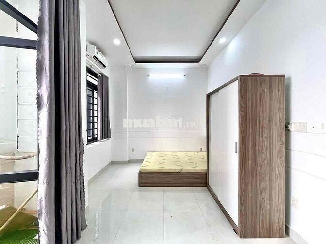 CHO THUÊ PHÒNG KHÔNG GÁC BAN CÔNG ĐÓN GIÓ FULL NỘI THẤT MỚI XÂY