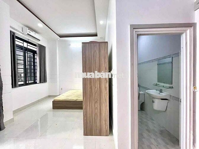 CHO THUÊ PHÒNG KHÔNG GÁC BAN CÔNG ĐÓN GIÓ FULL NỘI THẤT MỚI XÂY