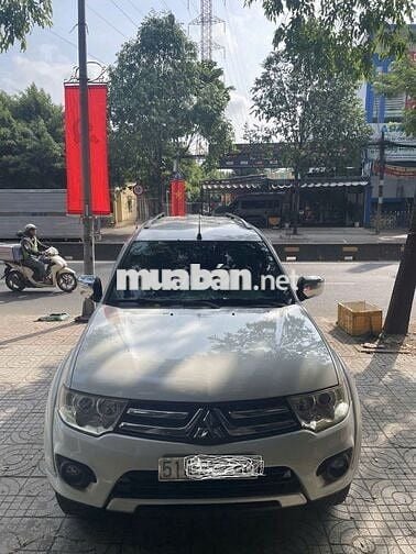 Bán xe Mitsu Pajero Sport 2016, Trắng, ĐK 2017