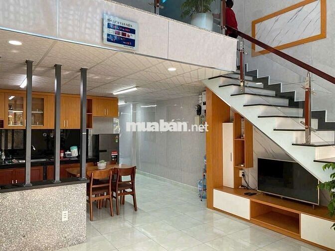 Cho thuê nhà trệt lửng 3pn Dx051 Phú Mỹ