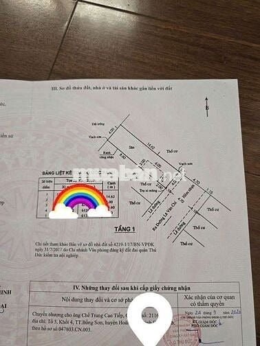 BÁN LÔ ĐẤT HIẾM HXH _DT: 64M²_ GIÁ  5,3ty _ ĐG LÊ VĂN CHí _LINH TRUNG