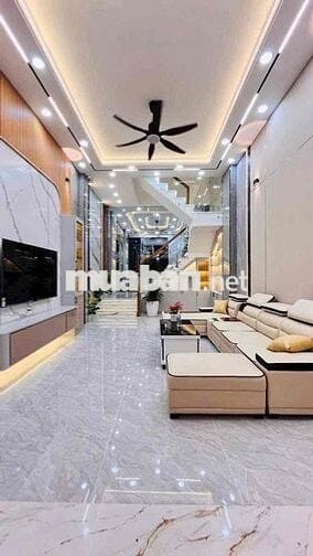 Nhà đẹp mới xây Thạnh Xuân 25 1 trệt 2 lầu giá rẻ