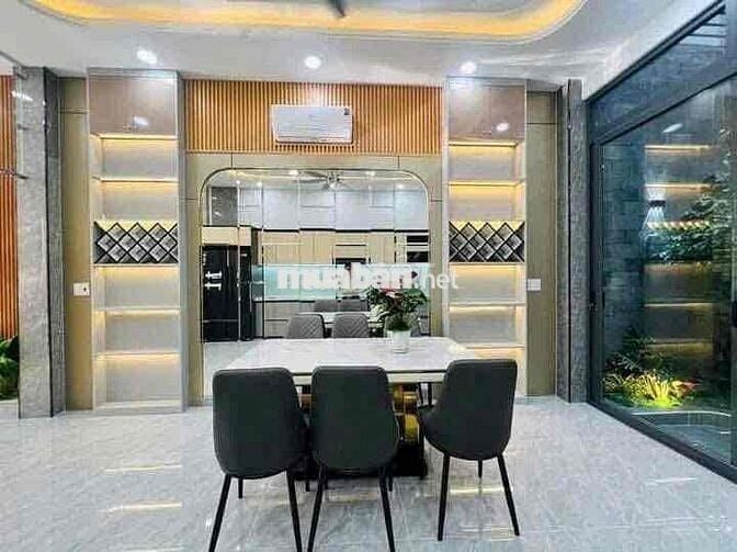 Nhà đẹp mới xây Thạnh Xuân 25 1 trệt 2 lầu giá rẻ