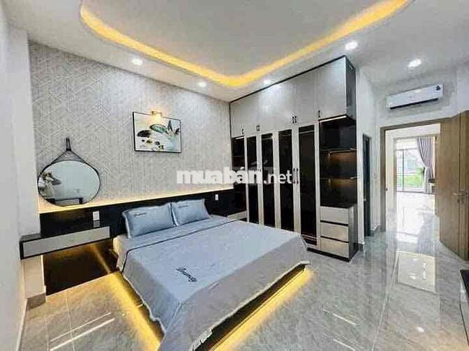 Nhà đẹp mới xây Thạnh Xuân 25 1 trệt 2 lầu giá rẻ