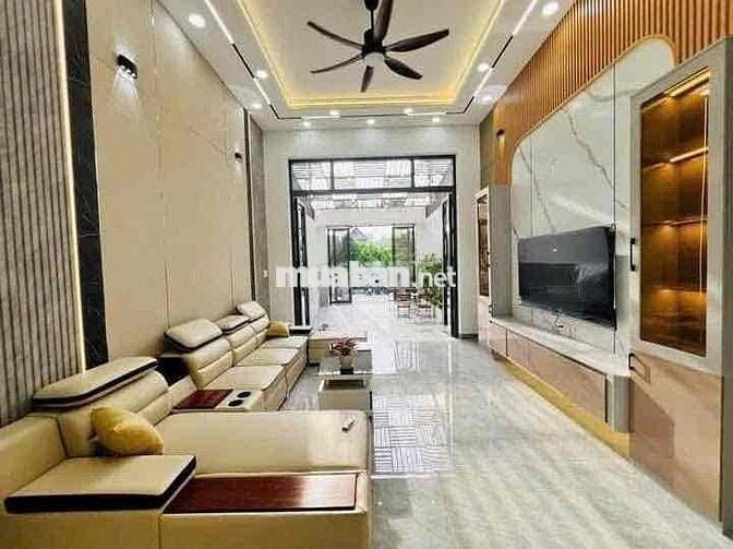 Nhà đẹp mới xây Thạnh Xuân 25 1 trệt 2 lầu giá rẻ