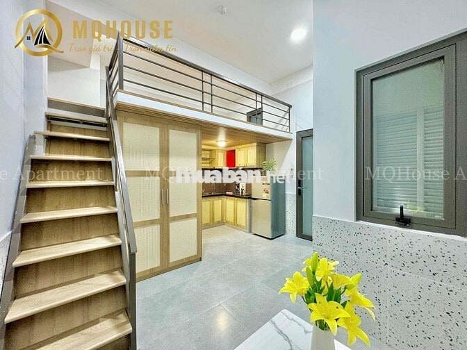 CHDV full nội thất gác ban công, cửa sổ máy giặt riêng cực thoáng