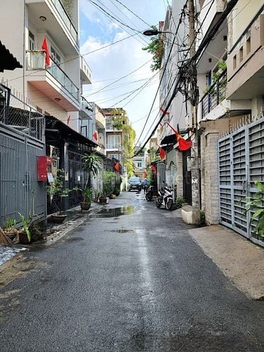 LÊ VĂN THỌ GÒ VẤP - HẺM XE HƠI - 4 x 16 - 4 TẦNG - 6.9 TỶ CÒN TL 