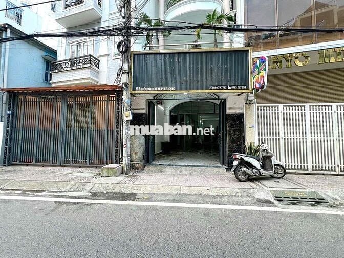MBKD 53 HỒ BÁ KIỆN, Q.10 – TRỆT SUỐT 100m² CHỈ 25Tr/TH