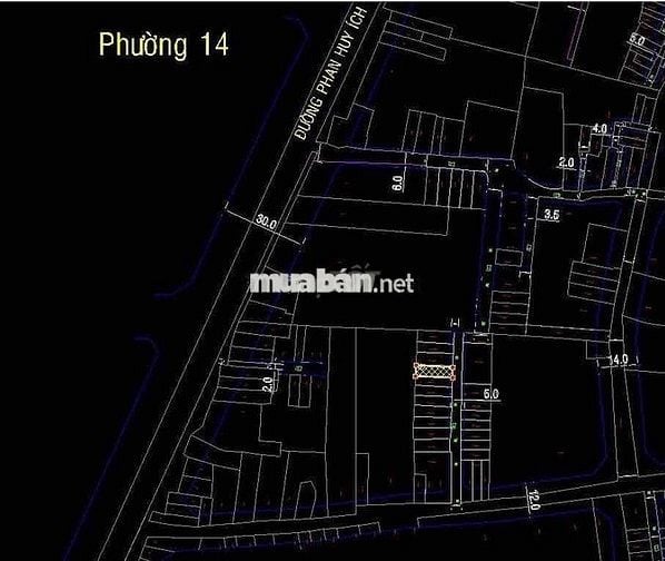 HXH Phan Huy Ích, p14, 3.8x14, 1T1L, kế Emart. 3.95tỷ